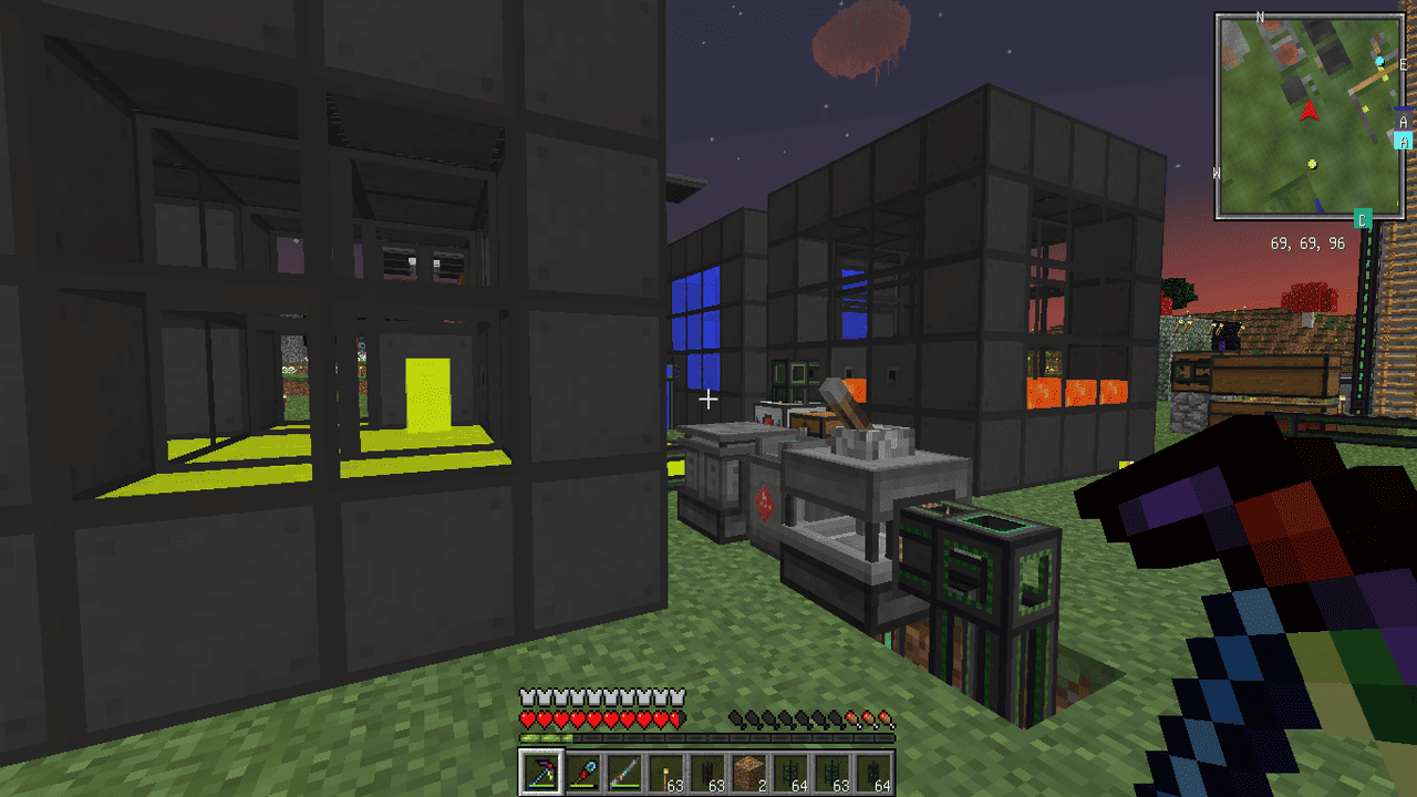 工業的 Minecraft プレイ日記 14 核融合反応炉を使った発電 ごみばこいん